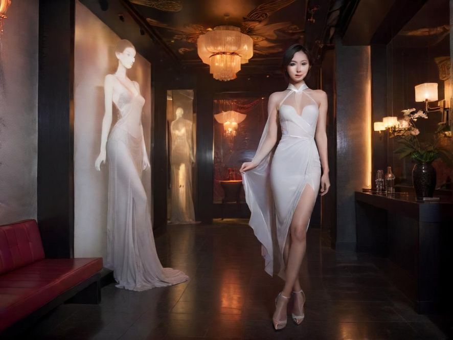 夜场会所大厅氛围展示