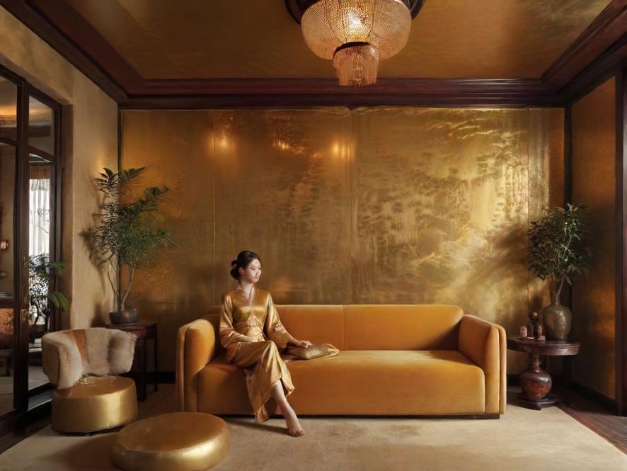 舒适温馨的休闲茶社包间