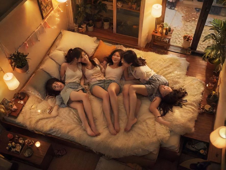 休闲娱乐聚会场景