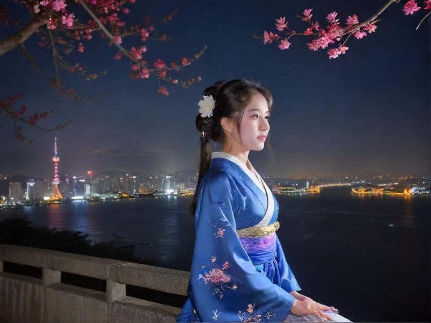 深圳桑拿会所的霓虹夜景