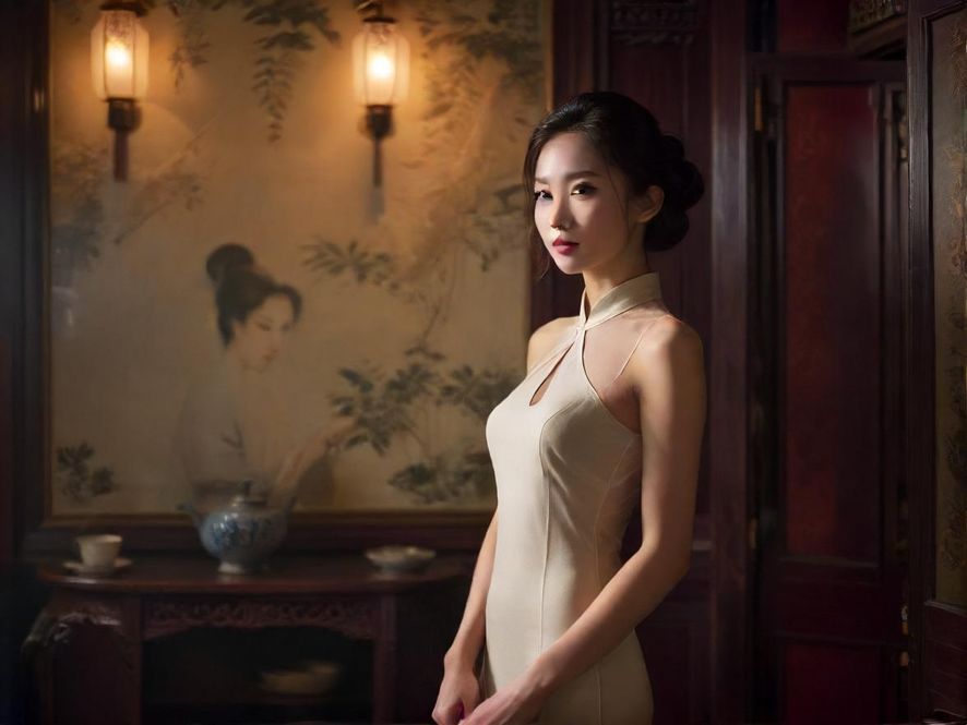 广州隐藏茶社内部装饰一览