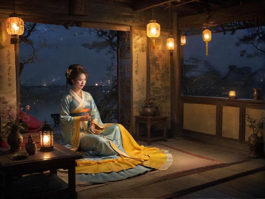 夜场会所夜晚氛围展示