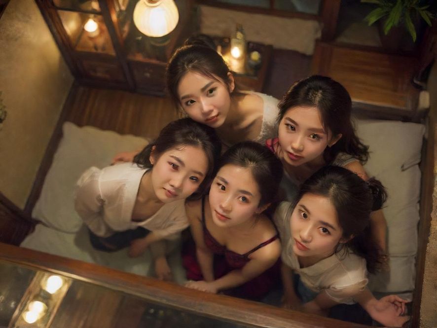 广州百花丛茶室优雅环境展示