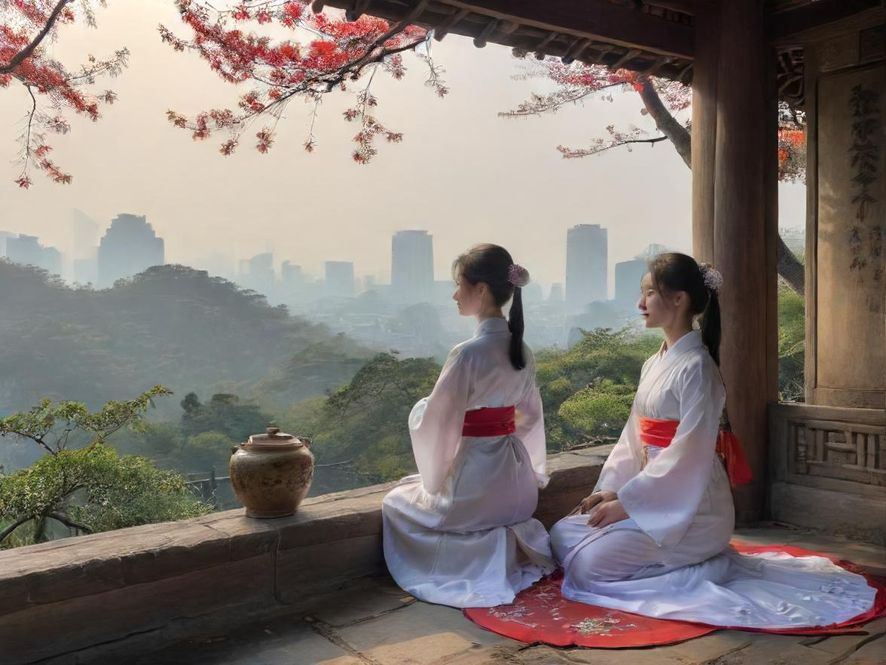 舒适的休闲会所内景，柔和灯光下的沙发与茶几