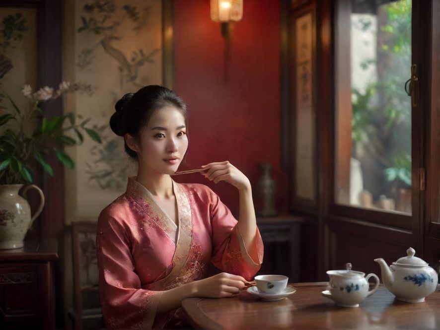 深圳品茶茶社室内环境图