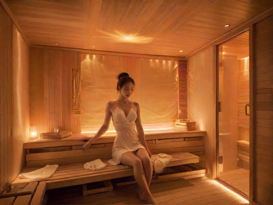 豪华桑拿会所内部环境