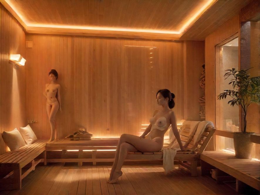 广州天河区桑拿会所温馨休息区展示