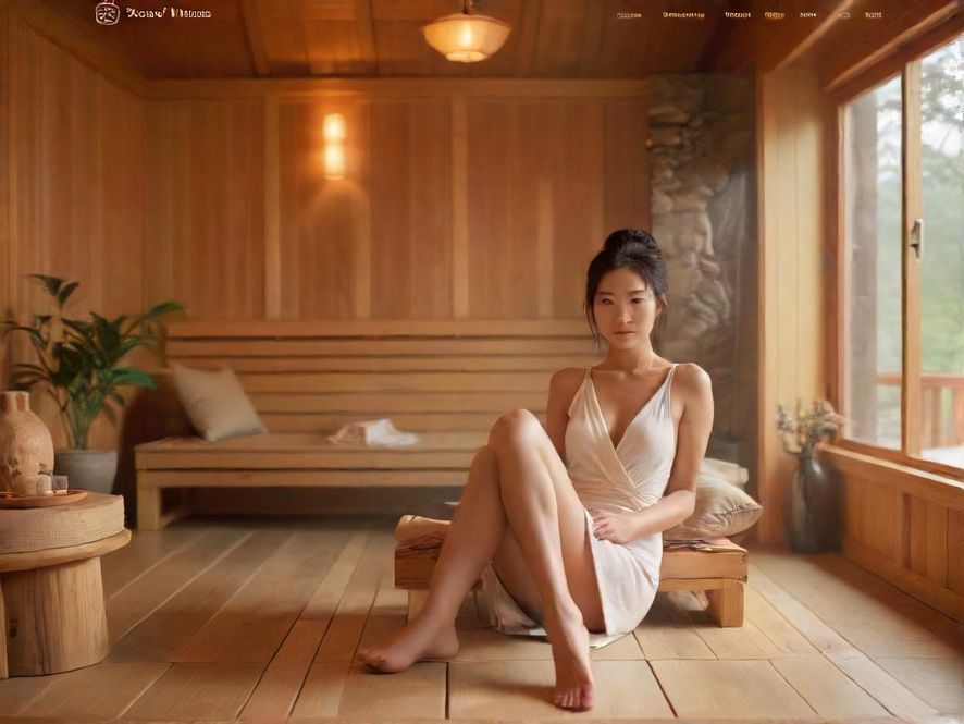 花社区网站推荐的桑拿会所休闲茶室场景