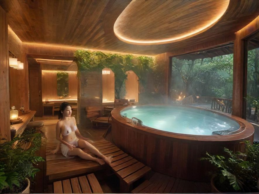 广州马场水疗会所内部环境展示