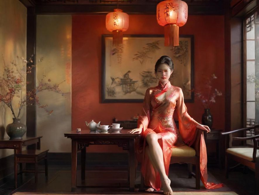 广州私密茶室环境实拍