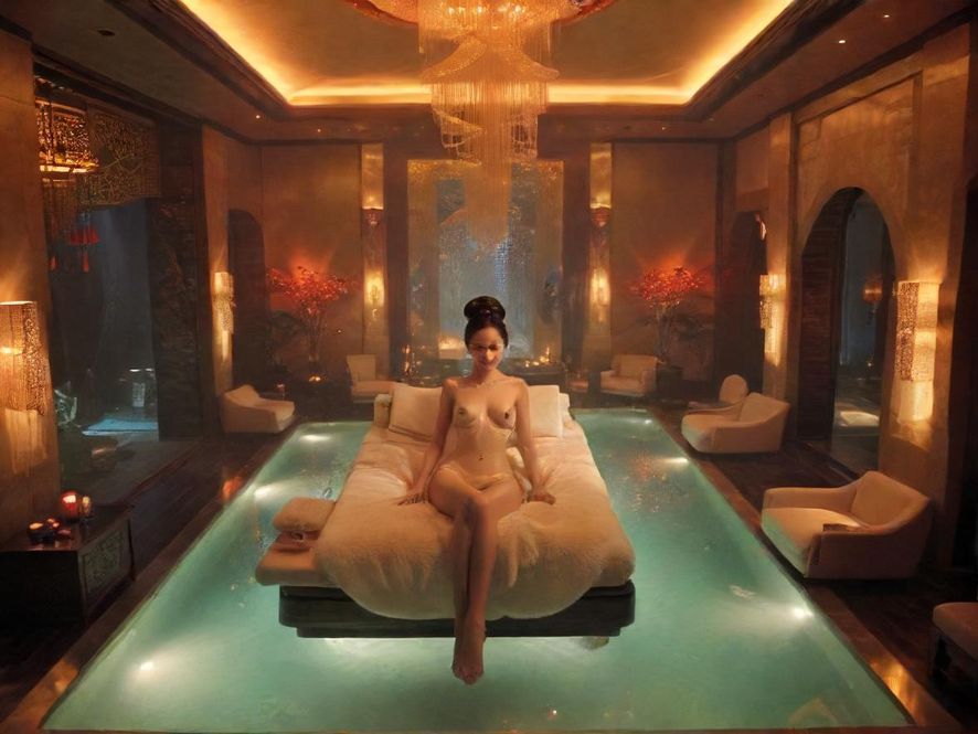 东莞夜场桑拿会所豪华环境展示