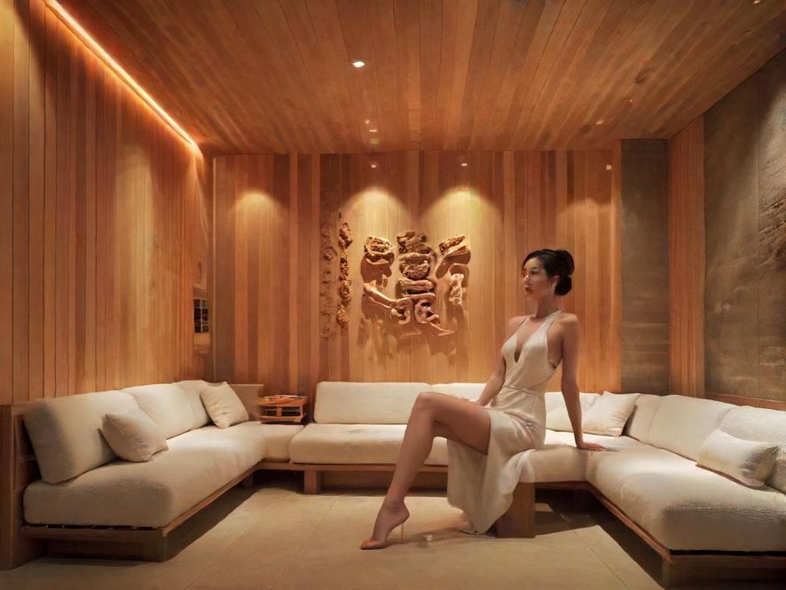 深圳桑拿会所休息区环境