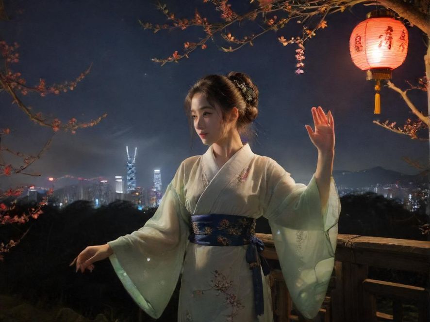 深圳高端茶会所夜景