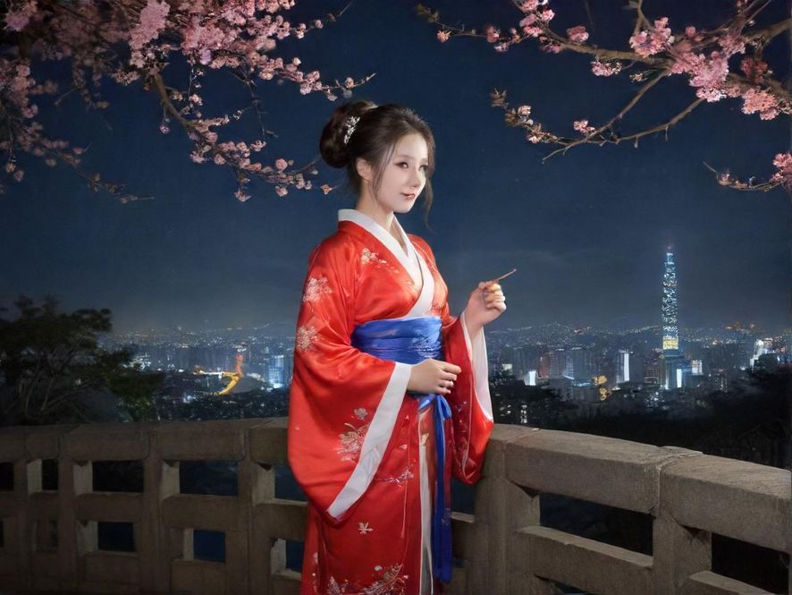 璀璨的都市夜景,象征着丰富的夜生活