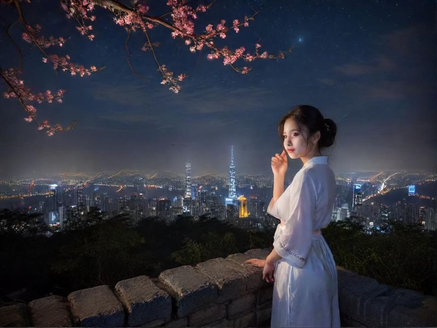 江门夜场会所夜晚外景氛围图