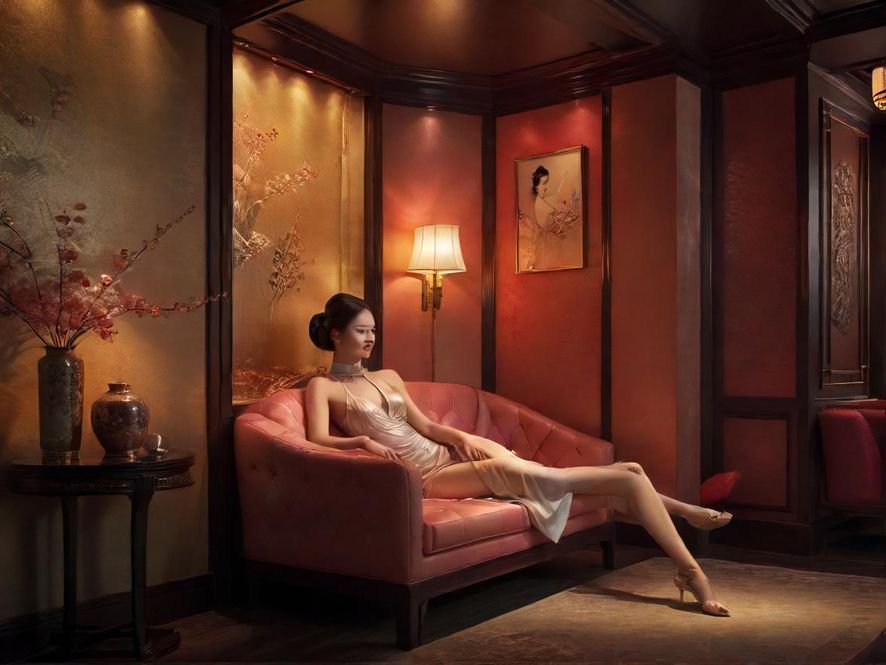 高端会所休息区