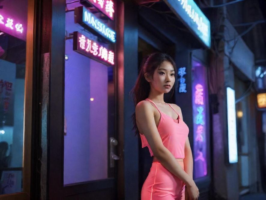 福田按摩楼上铺 隐秘入口