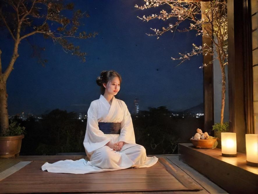 广州一家豪华桑拿会所宽敞明亮的大厅,装潢现代奢华,夜晚灯光璀璨,营造出高端舒适的氛围。