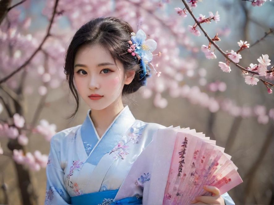 迷人的00后女孩在高端会所